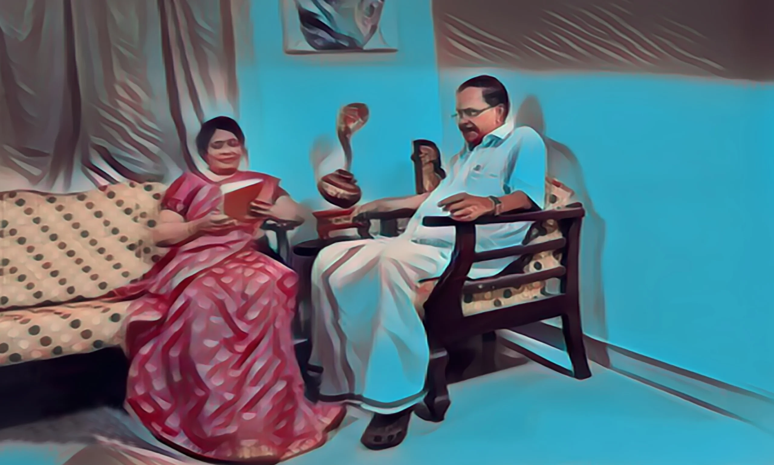 എം.ടിയ്ക്കൊപ്പം കെ.പി. സുധീര