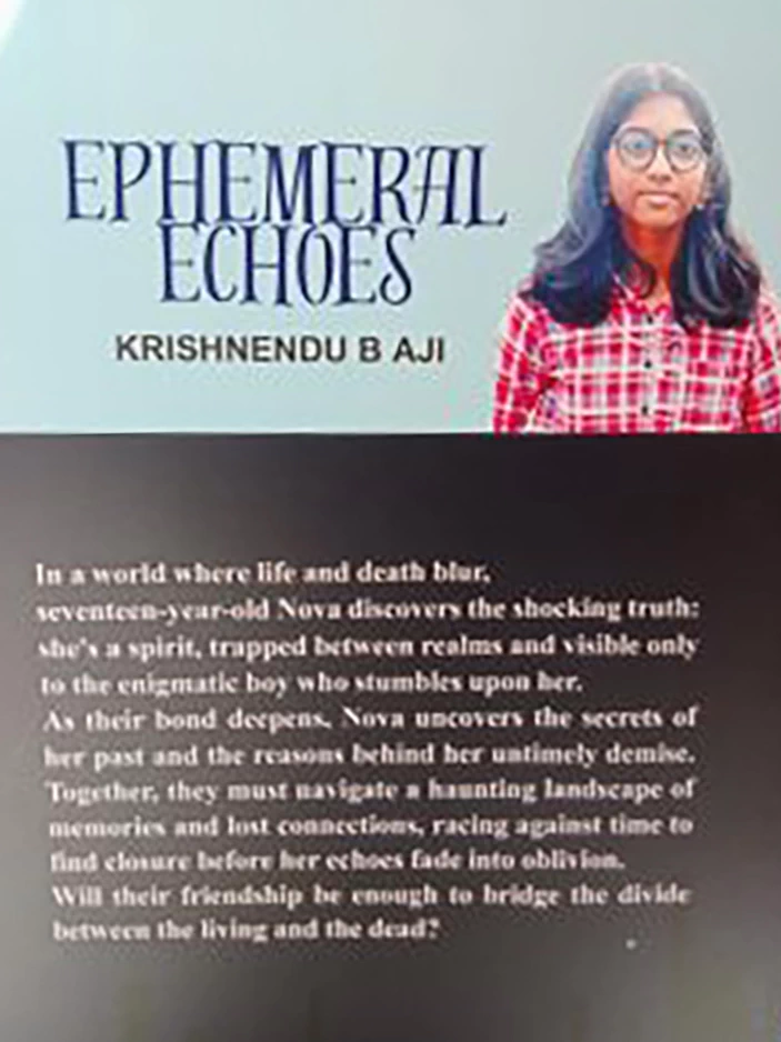 Ephemeral Echoes back page