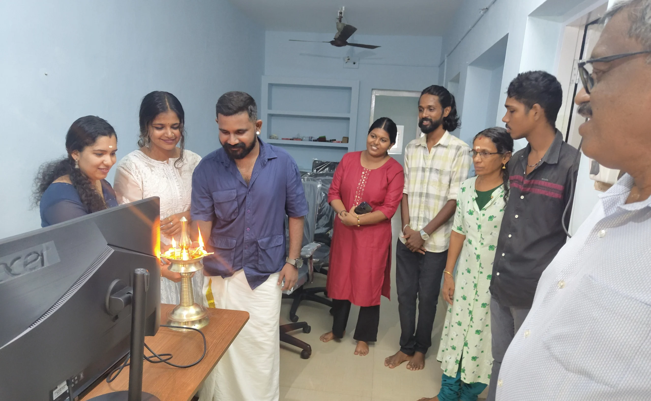 Inauguration of Prathibhavam office-Brahmanandan