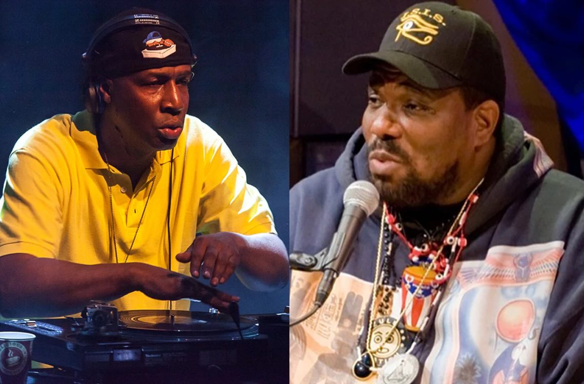 Grandmaster Flash and Afrika Bambaataa