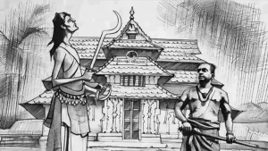 Sakthan Thampuran with Velichappad