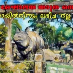 Kaziranga National Park Entrance-Painting